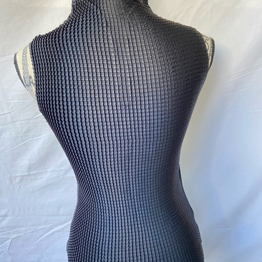 Black Patterned Blouse - image 6